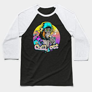 Jungle Beats: The Chill Out Gorilla Baseball T-Shirt